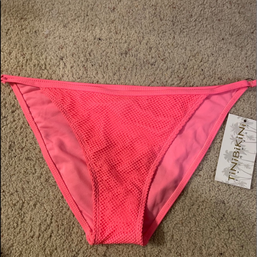 Hot pink swimsuit bottoms